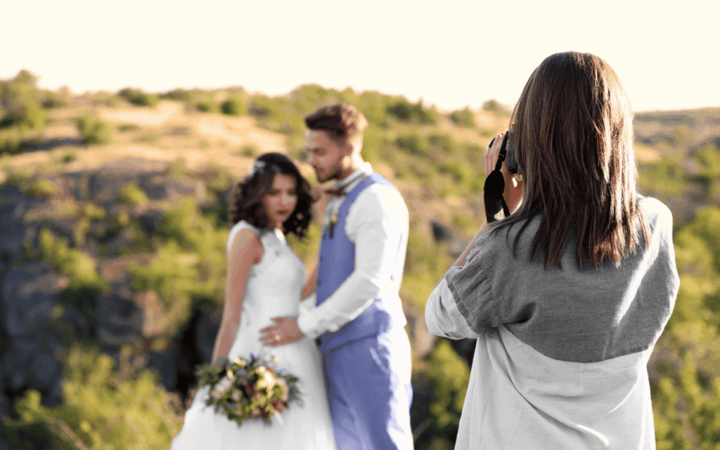 Fotografía profesional de una pareja de novios